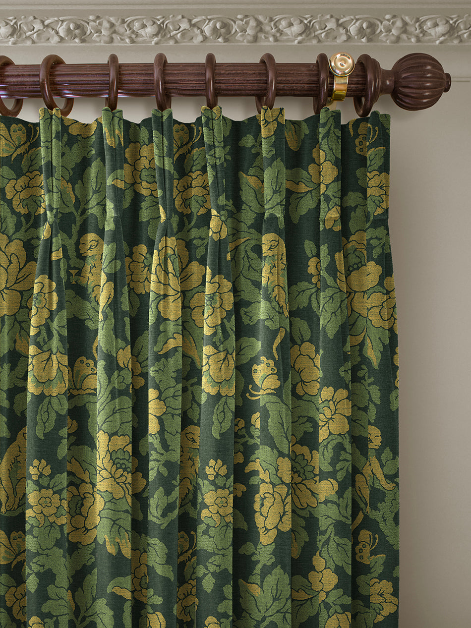 Drunken Monkey Recycled Velvet Fabric