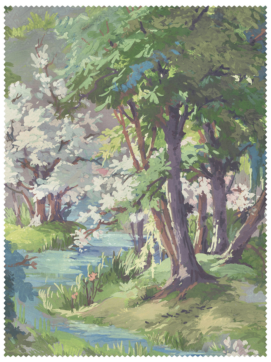 Wild Wild Woods Recycled Velvet Fabric