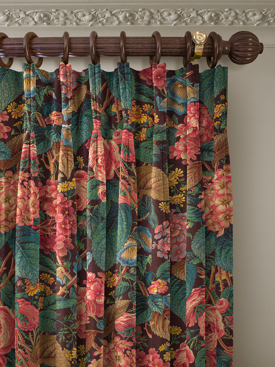 The Brambles Recycled Velvet Fabric