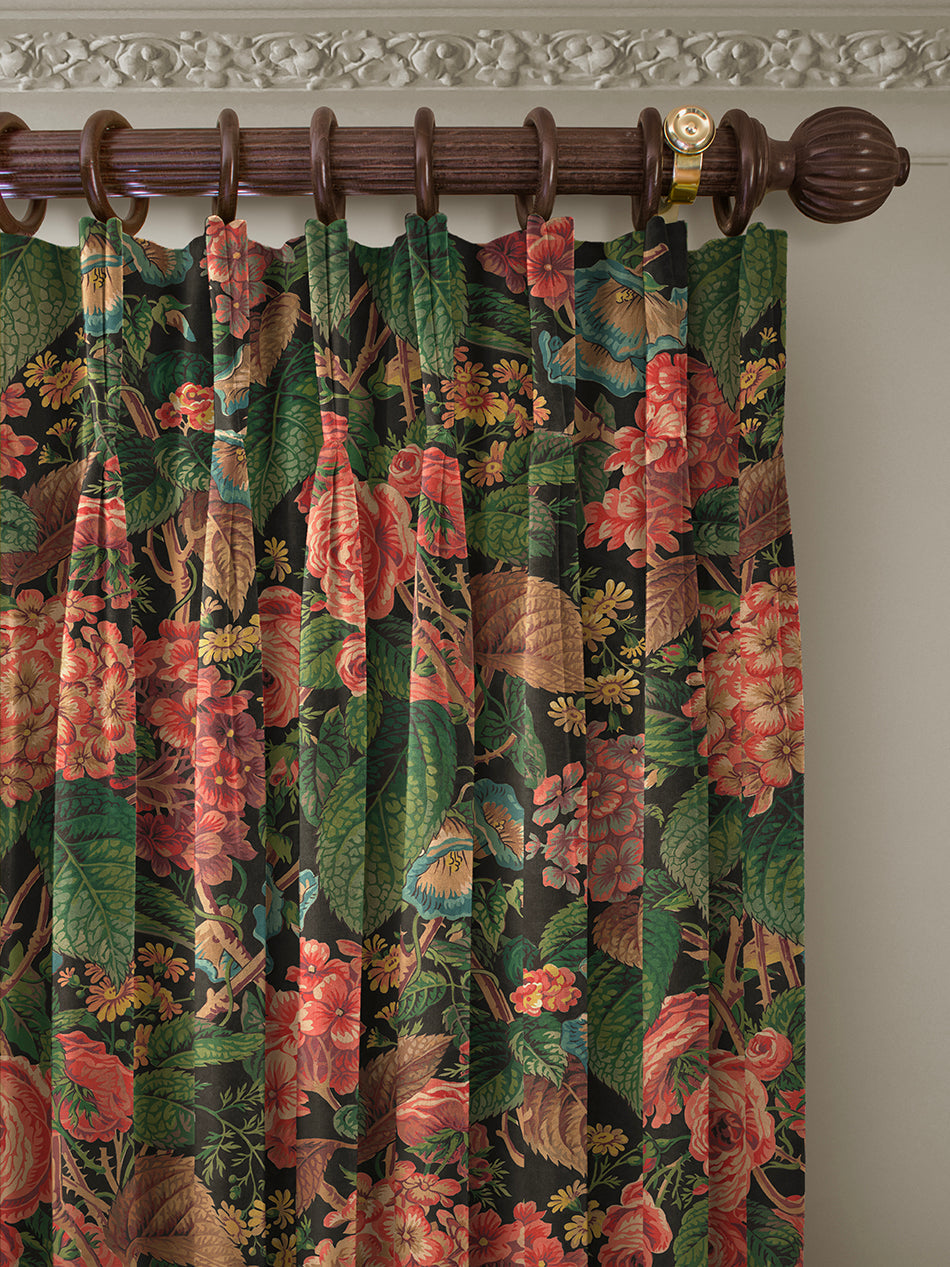 The Brambles Recycled Velvet Fabric