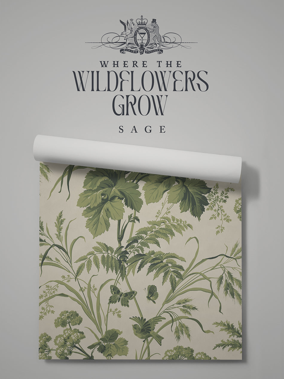Where The Wildflowers Grow Wallpaper