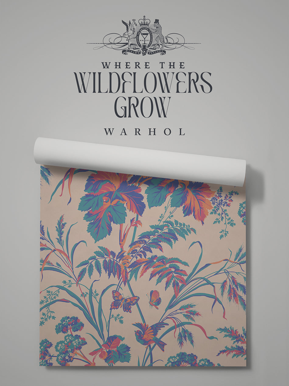 Where The Wildflowers Grow Wallpaper