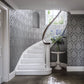 Riverside Damask Wallpaper - Mole/Copper - DWAP216290