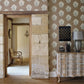 Oak Filigree Wallpaper - Charcoal/Bronze - DWOW215700