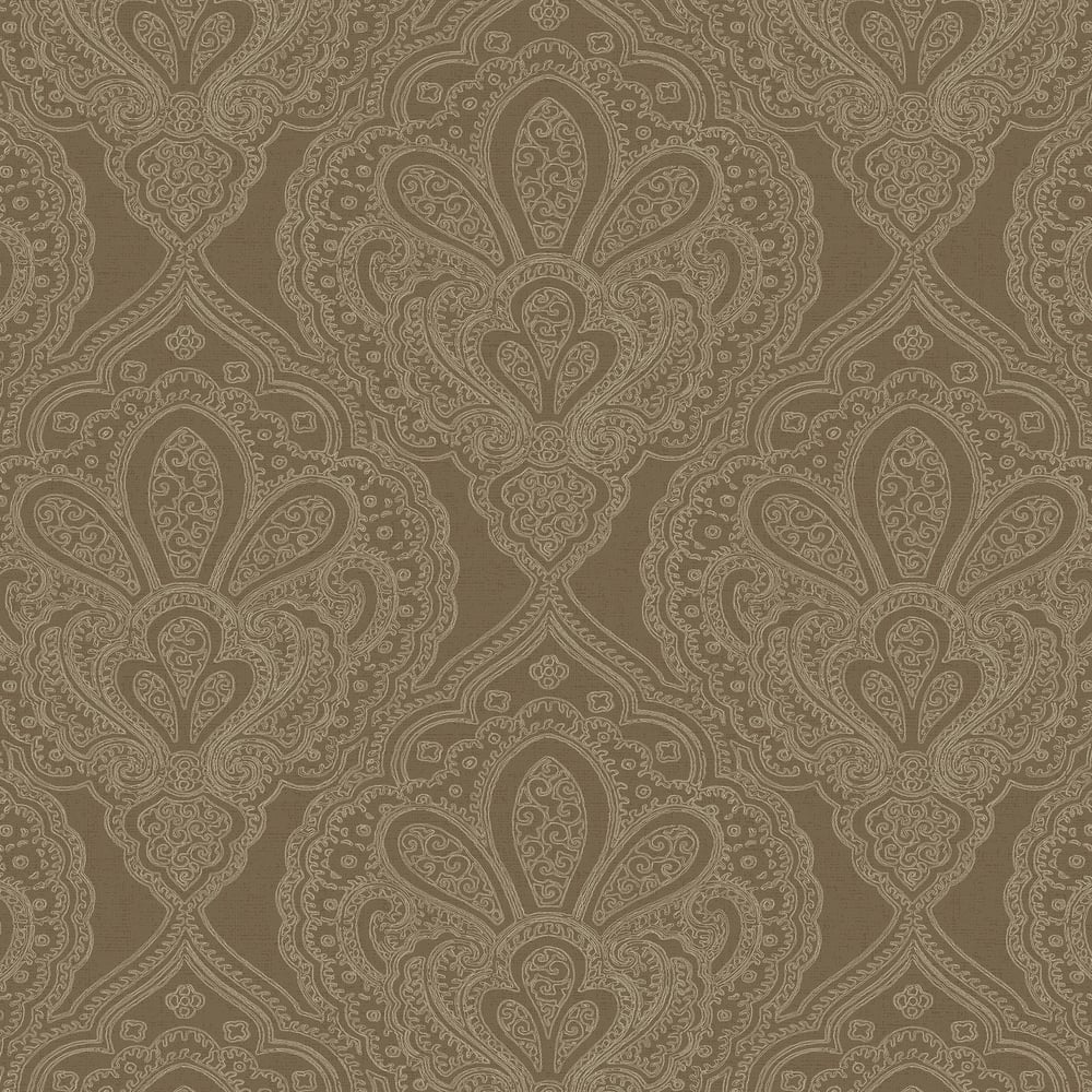 Emporium Mehndi Damask Wallpaper