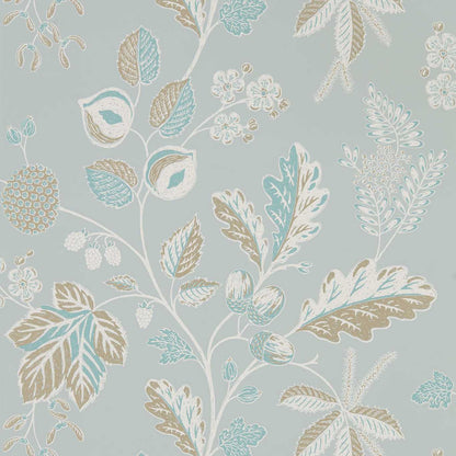 Warwick Wallpaper - Blue Grey - DYSI216617