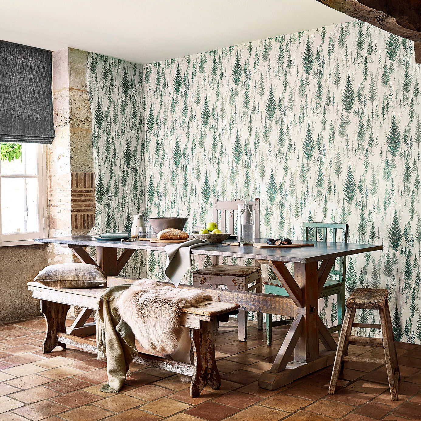 Juniper Pine Wallpaper - Forest - DYSI216622