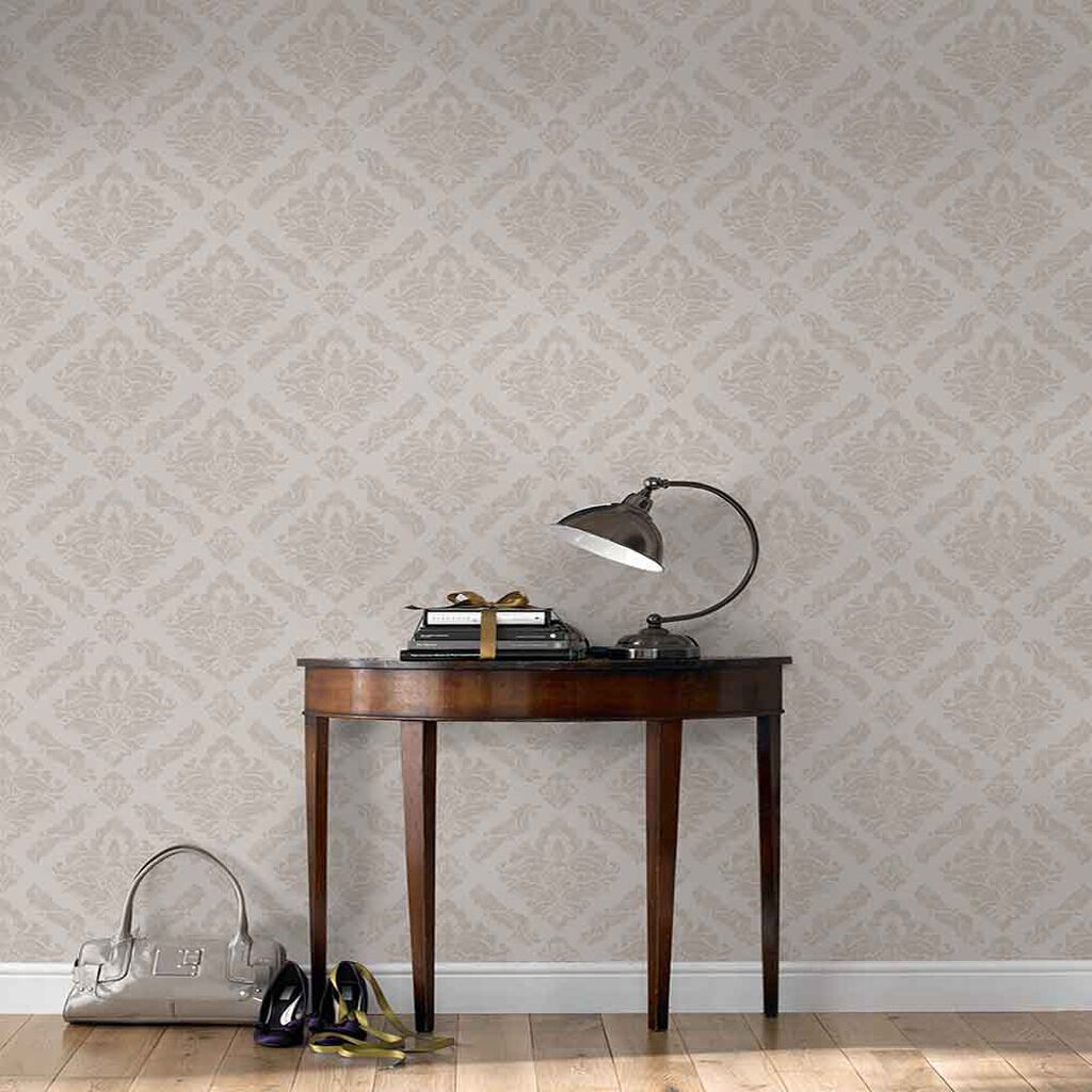 Damaris Wallpaper - Cream - Boutique Luxury