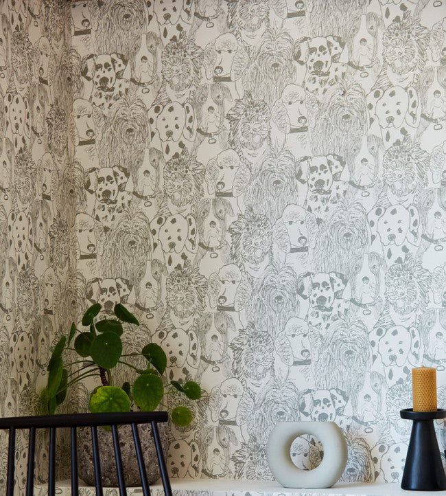 Doggy Day Care Wallpaper - Shadow - NHAW112946 - Scion