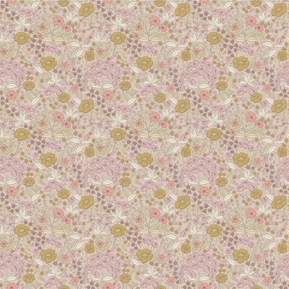 Doris Wallpaper - Pink - Summer Gray
