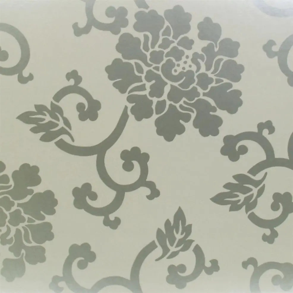 Dushak Wallpaper - Silver - P468/01 - Designers Guild
