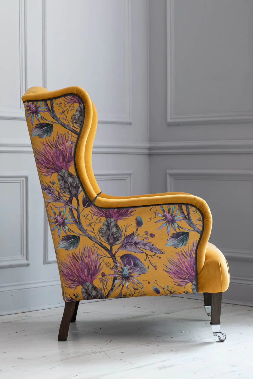 Elysium Gold Room Fabric