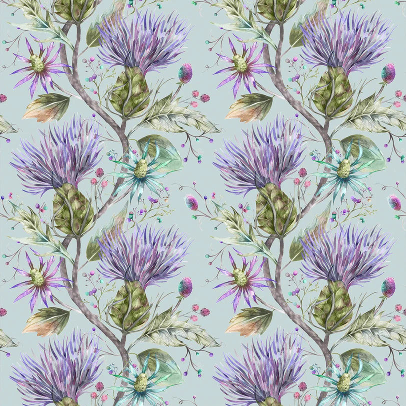 Elysium Violet Fabric