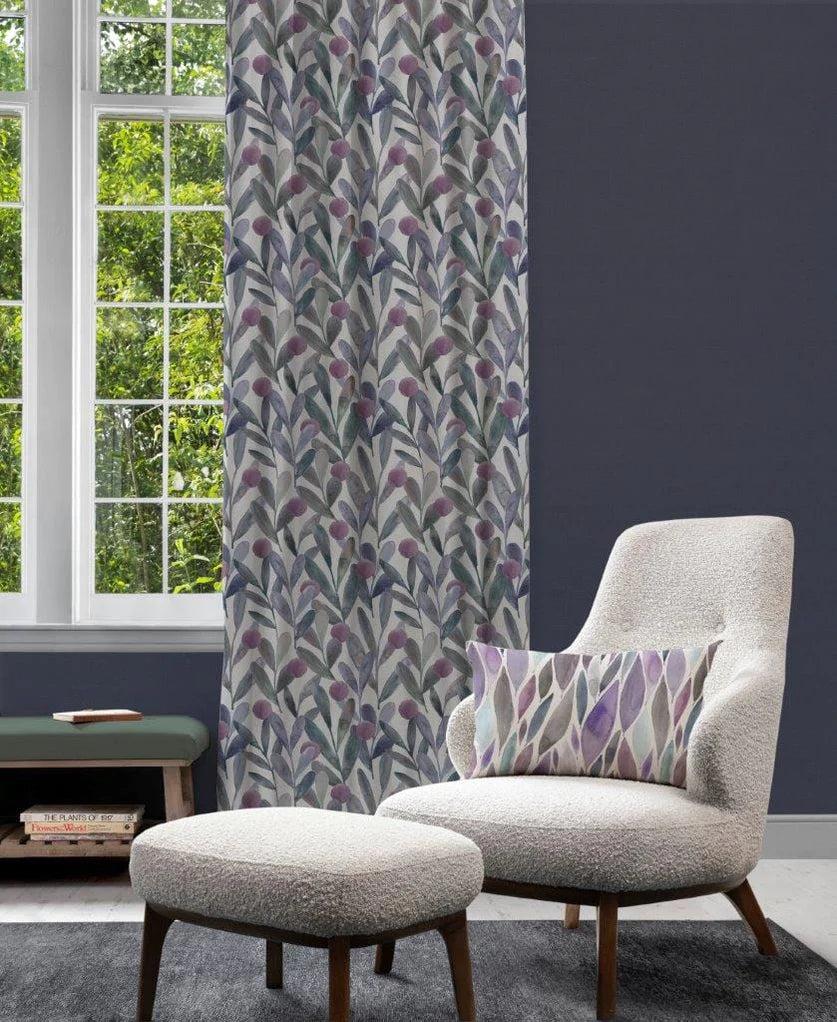 Enso Violet Room Fabric