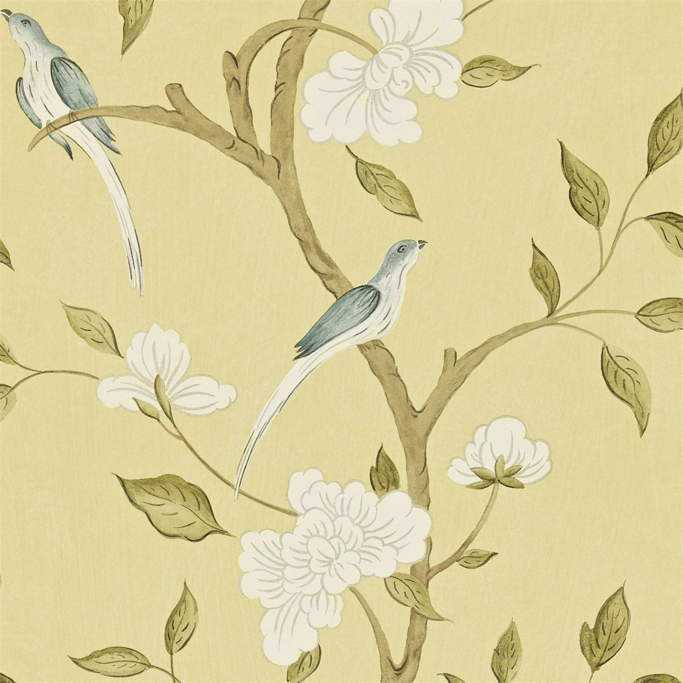 Eleonora Wallpaper - Stone/Prussian - ZGUV08004 - Zoffany