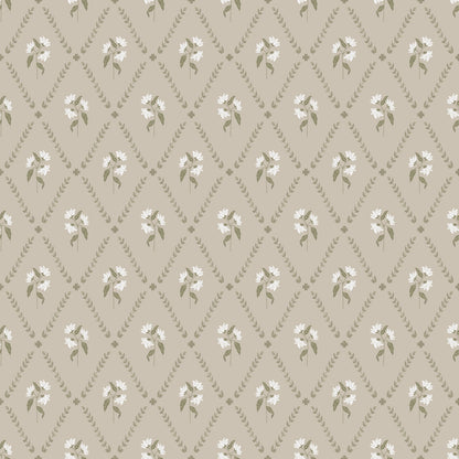 Eline Wallpaper - Earth - Summer Gray
