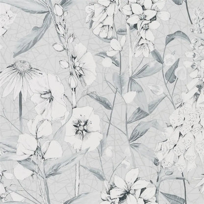 Emilie Wallpaper - Platinum - PDG1050/03 - Designers Guild