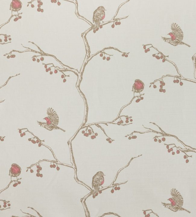 English Robin Fabric - Parchment - BGF020102 - Barneby Gates