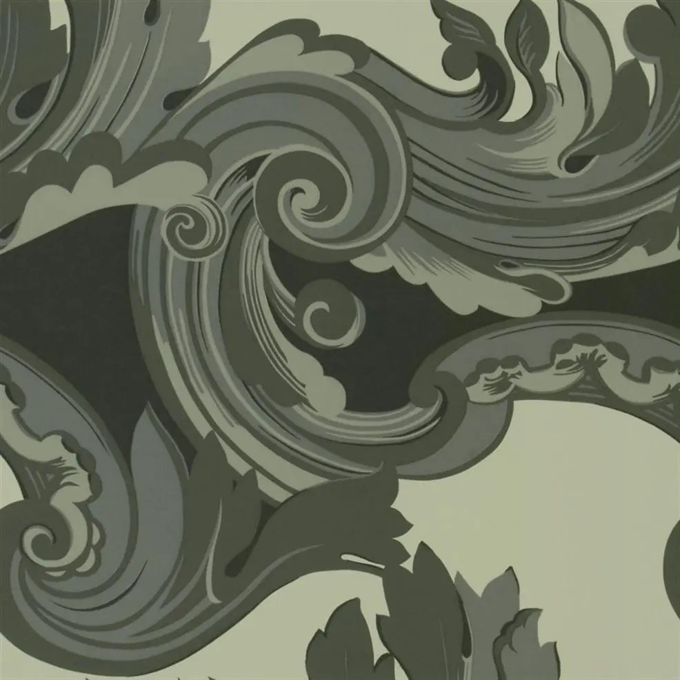 Euderlin Wallpaper - Graphite - P526/02 - Designers Guild