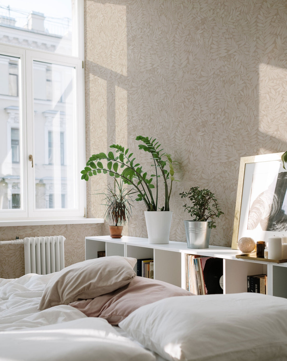 Eve Wallpaper - Sand - Summer Gray
