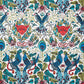 Amazon Cotton Satin Fabric - Teal - Emma J Shipley