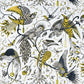 Audubon Cotton Satin Fabric - Gray - Emma J Shipley
