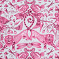 Extinct Cotton Satin Fabric - Pink - Emma J Shipley
