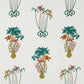 Jungle Palms Cotton Satin Fabric - Green - Emma J Shipley