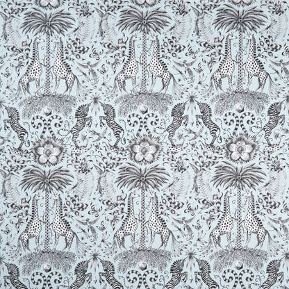 Kruger Cotton Satin Fabric - Blue - Emma J Shipley
