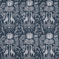 Kruger Cotton Satin Fabric - Blue - Emma J Shipley