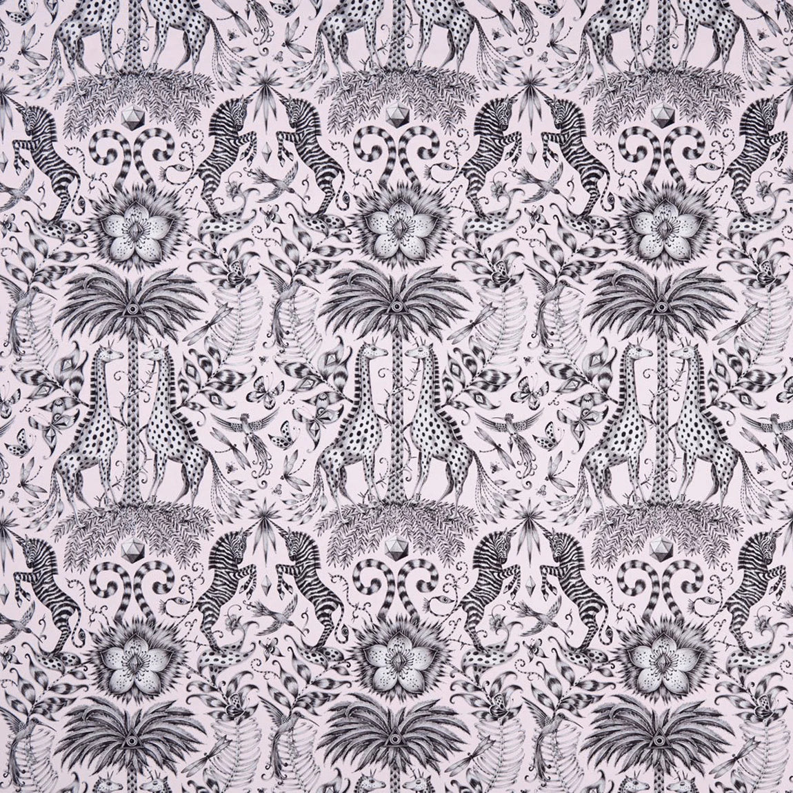 Kruger Cotton Satin Fabric - Pink - Emma J Shipley