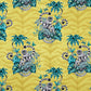 Lemur Cotton Satin Fabric - Yellow - Emma J Shipley