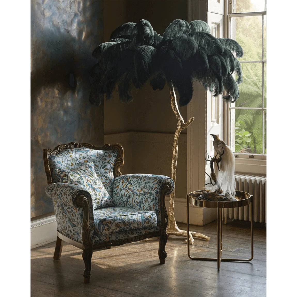 Rousseau Cotton Satin Fabric - Teal - Emma J Shipley