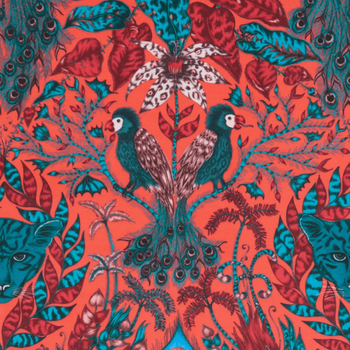 Amazon Velvet Fabric - Red - Emma J Shipley