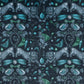 Extinct Velvet Fabric - Teal - Emma J Shipley