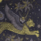 Lynx Velvet Fabric - Black - Emma J Shipley