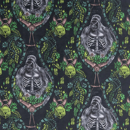 Silverback Velvet Fabric - Green - Emma J Shipley