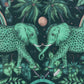 Zambezi Velvet Fabric - Green - Emma J Shipley