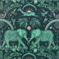 Zambezi Velvet Fabric - Green - Emma J Shipley