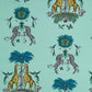 Creatura Cotton Satin Fabric - Teal - Emma J Shipley