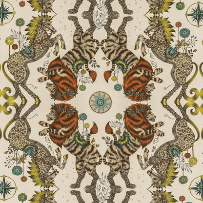 Caspian Linen Fabric - Sand - Emma J Shipley