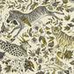 Protea Linen Fabric - Green - Emma J Shipley