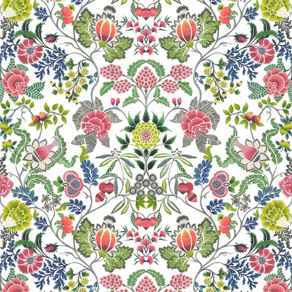 Brocart Decoratif Fuchsia Fabric