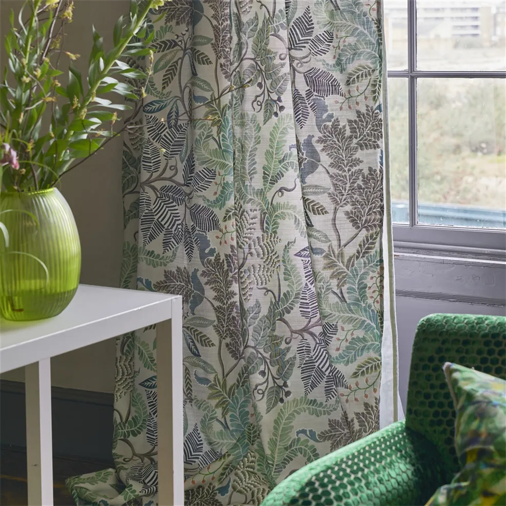 Fougere Celadon Room Fabric