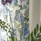 Rose De Damas Cobalt Room Fabric