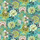 Rose De Damas Jade Fabric