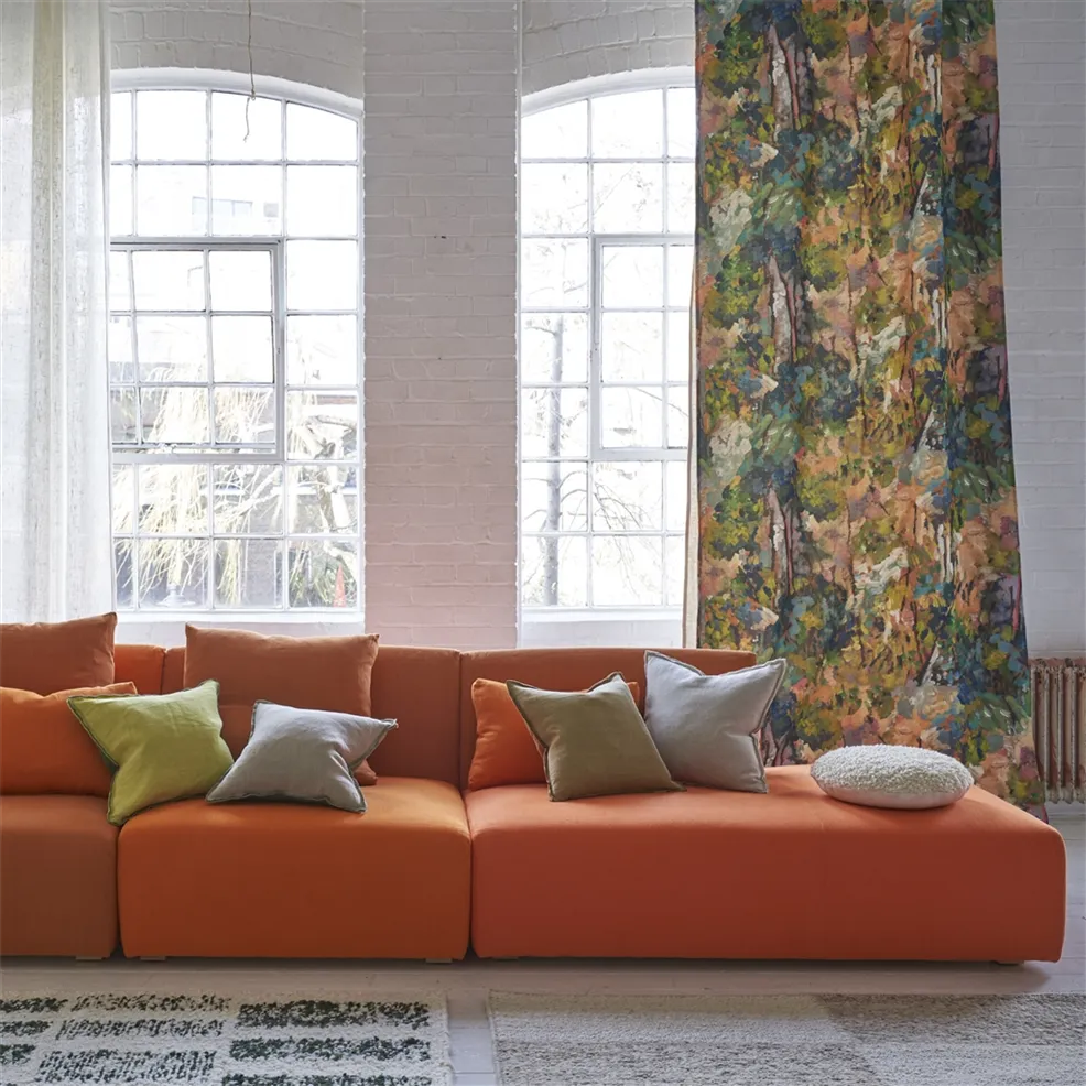 Foret Impressionniste Forest Room Fabric