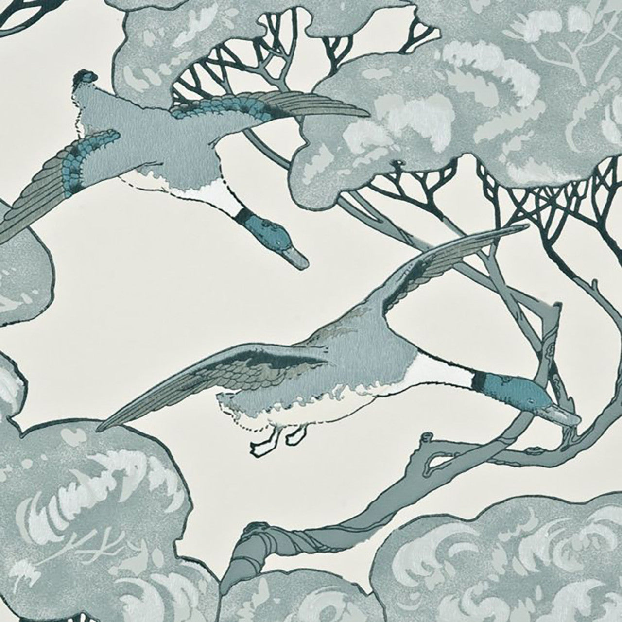 Flying Ducks Wallpaper