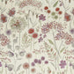 Flora Cream Plum Fabric