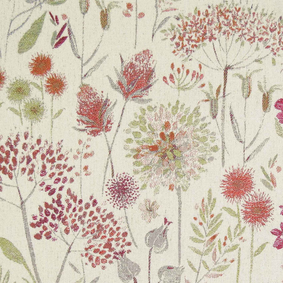 Flora Cream Russett Fabric